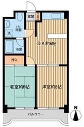 ヴィラ・サンベルナール新宿の物件間取画像